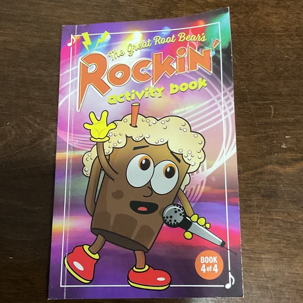A&W activity book